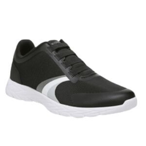 Vionic Women's‎ Layla Mesh Synthetic Sneaker Athletic Shoes Black White Size 9